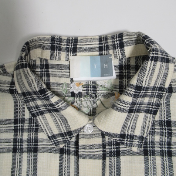 Kith Men's Boxy Collared Overshirt Nocturnal KHM031159-413 Size L Summer 2023 - Picture 6 of 12
